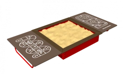 Sandpit with Lid Romana 109.22.01