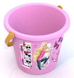 Small Barbie Bucket - Versatile Toy for Toddlers