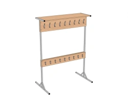 Double-sided Floor Hanger with 18 Hooks 1180*700*1600 mm VHp2-18