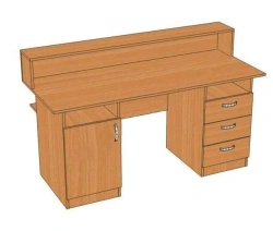 School Library Desk Model S-K1, S-K2
