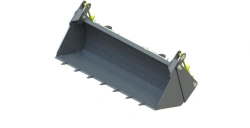 Universal Attachment Loader Bucket for KUN (TURS)-2000, 1500, 1000 - Jaw Bucket