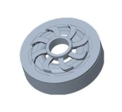 Lower Guide Apparatus D1150N, 0.68-inch Shaft, Ni-Resist