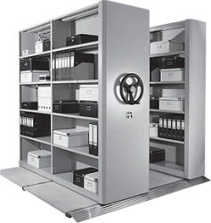 Dual-Sided Stationary Shelving System STM MA