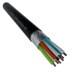 High-Frequency Twisted Pair Cable 2pr F/UTP-5e 25 AWG PE