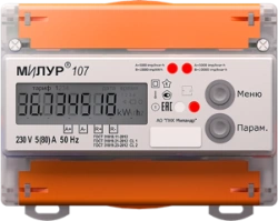 Static Single-Phase Electric Energy Meter "Milur 107