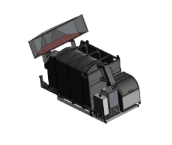 BASTION-RAB Mixer for Mineral and Organic-Mineral Mixtures