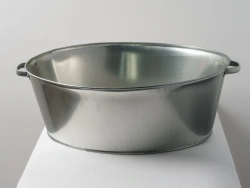Oval Galvanized Steel Bath 45L