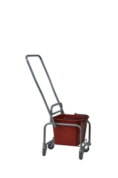 Single-Bucket Cleaning Trolley for Efficient Facility Maintenance
