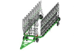 Hydraulically-Operated Tooth Harrow KAMA LEOPARD 18