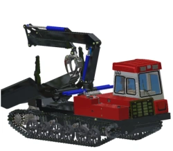 TGU-6 Tractor Model TGU-6.01.01.01.00.00.003 with 20-ton Capacity