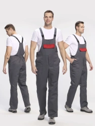 Gray/Red ITR Semi-Overalls Art. 87472262