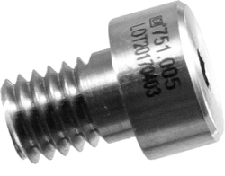 5mm Titanium Alloy Plug, Model 751.005