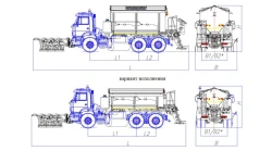 Road Maintenance Machine with Winter Equipment MK-4531