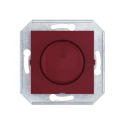 CADUCEUS ALING PRESTIGE Dimmer Switch for Hidden Installation, 40-400VA, 230V, Burgundy, Art. 6017.3