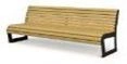 Ergonomic Park Bench D-1.28