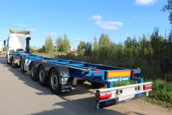Four-Axle Container Transport Semi-Trailer MSW-454
