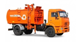 Side Loading Garbage Truck KO-440-4K1, KAMAZ-43253-G5 Chassis