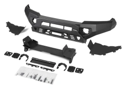 Black Bumper for Toyota Land Cruiser 200 (2006-2015) with Mounting Kit