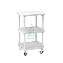 Medical Polymer Trolley Small Tier "СТМПм-01-ЕЛАТ", Model 9 ГИКС.942810.102 ТУ