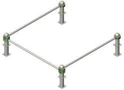 Kettlebell Snatch Testing Rig AKS-723