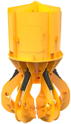 Hydraulic Multi-Jaw Grapple for Crane DGMg6-5-C1-Pch-0.3-U1