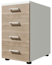 Magna Side Cabinet with 4 Drawers, Model MT 02