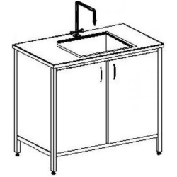 Wooden Washing Table for Dishwashing