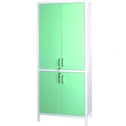 Two-Door Metal Medical Cabinet for Medications SHM-2.301 "Aibolit