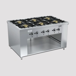 Professional Gas Stove for Cooking PRG-IIA-6 "Maxi