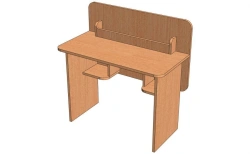 Book Table with Two Niches - Model SK-1