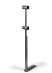 Two-Level Ballet (Choreographic) Stand - Silver "Diamond", Model #1