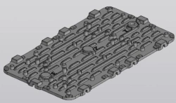 Composite Housing Type C for LED Light Fixtures