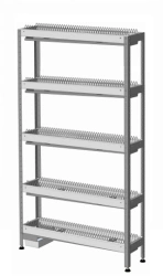 Stainless Steel Plate Rack C-5T-0.3/1.2/1.6 for Storage and Drying