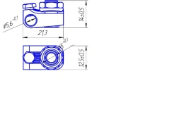 Schantz Screw Clamp for Rods Ø4-5mm