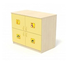 Functional Bedding Storage Chest with 4 Compartments