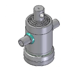 Double-acting Telescopic Hydraulic Cylinders, Piston Diameter 25-300mm