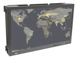 Color Video Monitor with Touch Screen Functionality