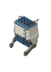 Horizontal Dry Electrofilter TBP/S-2x3.0-3x4.5-1x15.0/15.2-15.0-300/400