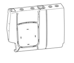 Rear Seat Backrest Cushion 60% Model 1601321