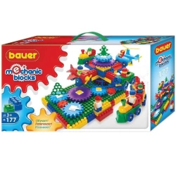 Children's Educational Building Set "Fun Carousel" Bauer Mechanic Blocks, 177 Pieces, Article 1