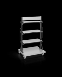 Space Anti-Static Mobile Stands with Shelves (SPC)