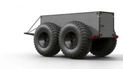 Burлак P-02.041 Cargo Trailer for Freight Transport