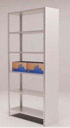 Warehouse Shelf Side Panel 400 mm, Marking "MS FURNITURE