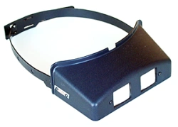 Binocular Magnifier with LED Light BL-2-1 Black