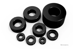 Low Permeability Nanocrystalline Magnetic Cores MSCN