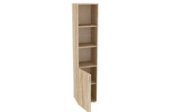 Narrow Semi-Open Shelving Unit 400x370x2000mm Model 405.103
