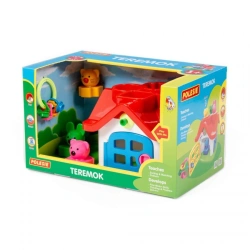 Colorful Logic Toy with 4 Doors and Animals, Model 9142