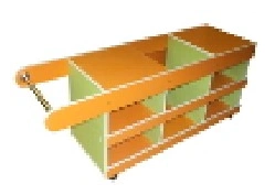 Sports Equipment Trolley with Three Sections, Art. S.04.04