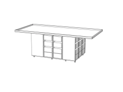 Robotics Competition Table by Edelwood