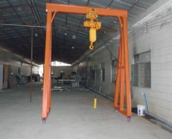Electric Mini Gantry Crane MPU with 2t Capacity